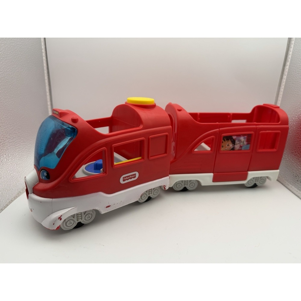 Fisher Price Little People Train Subway Lights & Sounds Set Tested and Works